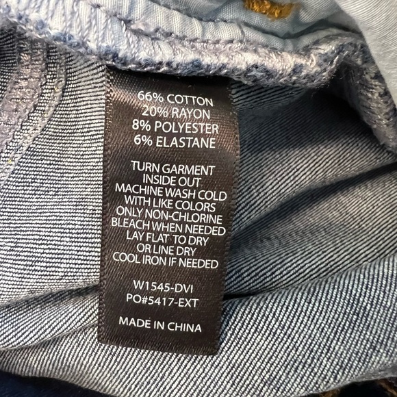 BetaBrand 4 Pocket Pull On Jeans Size 2x - Picture 5 of 9